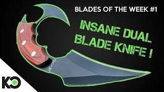 DUAL BLADE KARAMBIT KNIFE (Kolour Co. BOTW #1)