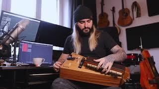 Sergio Gonzales tries Trigo hurdy-gurdy for the first time!