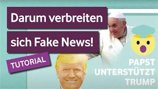 Fake News & warum sie sich verbreiten
