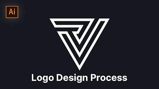 How to Design Modern Logo in Illustrator | #logodesignprocess  | SoftAsia Tech