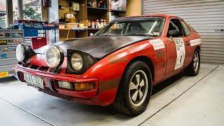 Restoring a Porsche 924 Rally Legend: Round Australia Rally Icon!