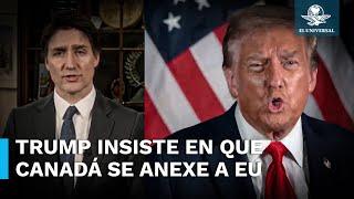 Donald Trump reacciona a renuncia de Justin Trudeau y se la adjudica