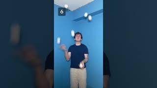 Can I juggle 9 balls? #talent #cool
