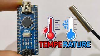 How to measure temperature using arduino