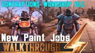 Fallout 4 Contraptions Workshop DLC - New Paint Jobs (Abraxo & Sugarbombs)