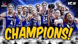 Gilas U18 Women vs Lebanon Highlights | FINALS | FIBA U18 Women's Asia Cup 2024