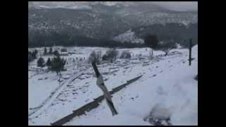 Tzfat Safed Israel in the SNOW STORM