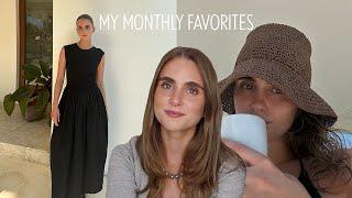 my monthly favorites | skincare that saved my skin, fashion staples, makeup must haves and more