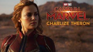 Charlize Theron as Captain Marvel [DeepFake]