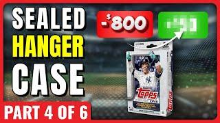 FULL CASE PROFIT CHALLENGE  2025 TOPPS SERIES 1 HANGER BOX CASE PART 4 OF 6