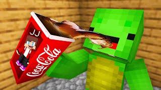 JJ Hide Inside COCA COLA To Prank Mikey in Minecraft (Maizen)