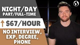 5 Best ⬆️$67/HOUR Work From Home Jobs You Can Do Anytime Night/Day/Weekend