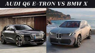 2024 Audi Q6 e-tron VS BMW Vision Neue Klasse X (new iX3)