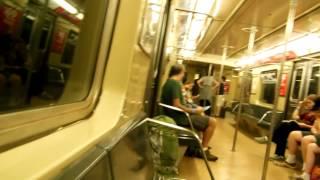 NYC Subway Special: On board the R40 slants from Hoyt St to Euclid Av