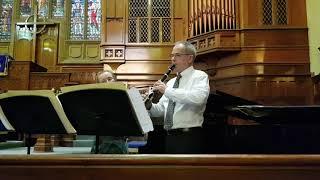 Enis Mullaj - Waves (Diane Burger flute - Richard Bourke clarinet) (Cycle 1)