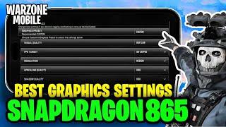 Optimal Warzone Mobile Graphics Settings For Snapdragon 865 – Smooth Gameplay Guide!