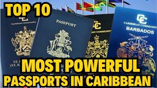 Top 10 Powerful Caribbean Passports in 2024: Ranking the Region's Travel Credentials