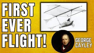 1st Heavier Than Air Flying Machine | Sir George Cayley Glider | Flight Invention History
