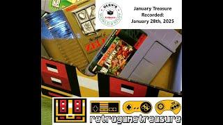 January 2025 Retro Game Treasure Box!