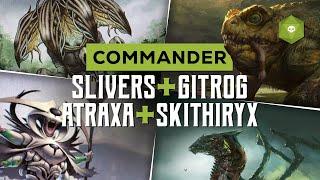 Look, If You Die You Die | Commander Gameplay (Slivers, Gitrog, Atraxa, Skithiryx)