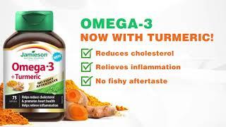 JAMIESON’S OMEGA-3 + TURMERIC