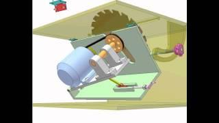 Table wood saw 2