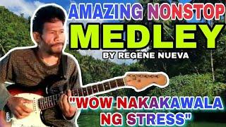 WOW AMAZING NONSTOP MEDLEY BY REGENE NUEVA - GREAT GUITAR TALENT