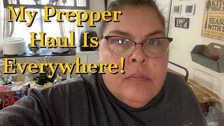 2211 ~ My Prepper Haul Is Everywhere!