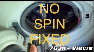  FRONT LOAD WASHER WON’T SPIN — FIXED IN 8 MINUTES 