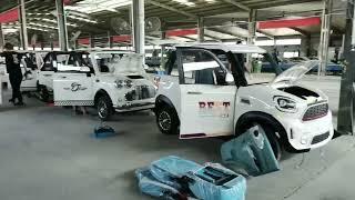 Low speed mini EV manufacturing plant video on 28th Aug 2024