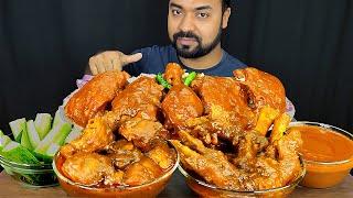 SPICY CHICKEN CURRY, MUTTON PAYA CURRY, MUTTON GRAVY, RICE MUKBANG ASMR EATING SHOW | BIG BITES |