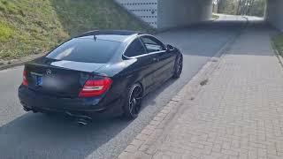 Mercedes C350 Coupe C204 AMG acceleration sound