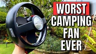 Coleman CPX 6 Lighted Tent Fan Review