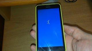 Прошивка Nokia Lumia 630 (Dual Sim), RM-978 грустный смайлик