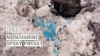 Finding a RARE aquamarine spray pocket  | Mt. Antero Treasures S3:E2