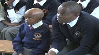 Boy who made Uhuru laugh joins Form One