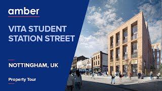 Property Tour | Vita Student Station Street | Best Student Accommodation in Nottingham | amber