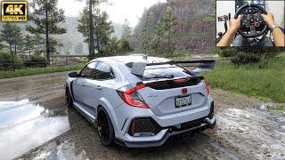 Honda Civic Type R | Forza Horizon 5 | Logitech g29 gameplay