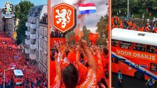 🟠20.000 DUTCH ORANGE SUPPORTER IN LEIPZIG SECOND MATCH AGAINST FRANCE • Euro 2024