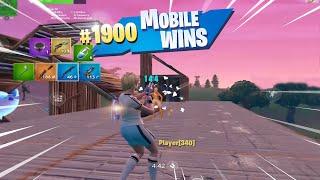 MY 1900th WIN ON FORTNITE MOBILE (Fortnite Mobile Battle Royale Gameplay)