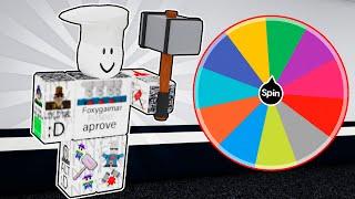 Spin the Wheel Challenge Flee the Facility!