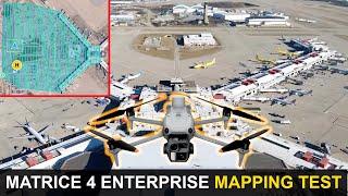 Matrice 4 Enterprise REVIEW | Mapping a Major Airport Terminal