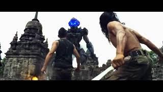 Beyond Skyline Scene - Good Robot Alien Vs Bad Rob