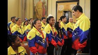 Maduro condecora a Atletas Olímpicos y Paralímpicos que participaron en París 2024