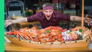 66 POUND SEAFOOD BOAT CHALLENGE (World Record Attempt!)