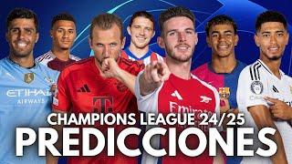 NUESTRAS PREDICCIONES PARA LA CHAMPIONS LEAGUE 24/25