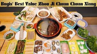 Zhou Ji Chuan Chuan Xiang Savor Bugis' Best Value Hotpot Skewers