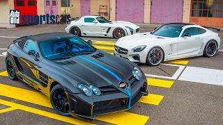 WIDEBODY-MONSTER: Fab Design veredelt Mercedes SLR, SLS und AMG GTS! - AUTO BILD SPORTSCARS