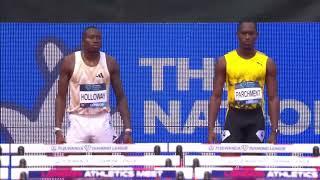 Grant Holloway wins men's 110m hurdles | London 2023