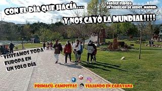 VLOG 26 CON EL DÍA QUE HACÍA Y NOS CAYÓ LA MUNDIAL!! Visitamos parque europa